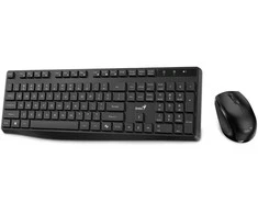Genius KM-8206S COPILOT komplektas belaidė klaviatūra CZ/SK, juoda klasyczna, 2.4 [Ghz]