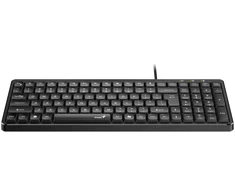 Genius LuxeMate 120 klaviatūra su laidu (USB) CZ/SK, juoda
