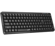 Genius LuxeMate Q7100BT belaidė klaviatūra (USB) CZ/SK, juoda