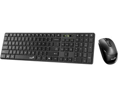 Genius SlimStar 8250 Rinkinys Klaviatūra su pele belaidė CZ/SK, juoda