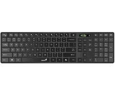 Genius SlimStar 8250 Rinkinys Klaviatūra su pele belaidė CZ/SK, juoda