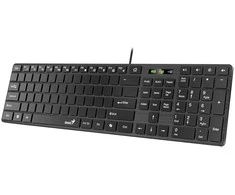 Klaviatūra Genius Klaviatūra Slimstar K500 Education Bez liter su laidu USB juoda