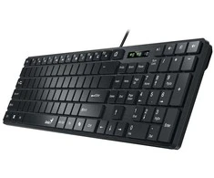 Klaviatūra Genius Klaviatūra Slimstar K500 Education Bez liter su laidu USB juoda