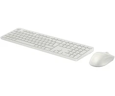 Hewlett Packard (HP) HP Wireless Multi-Device Dual-Mode Klaviatūra ir pelė Combo 495C CZ-SK Baltas