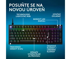Klaviatūra Logitech G316 X 98 CZ, Juodas