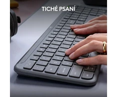 Klaviatūra Logitech K950 Graphite - CZ/SK