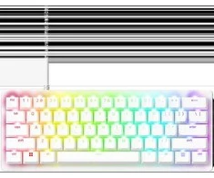 Razer Huntsman V3 Pro Mini Klaviatūra žaidimams, US išdėstymas, Baltas Edition | Razer