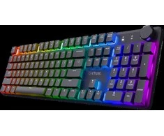 TRUST GXT 868 Torix Premium belaidė mechaninė žaidimų klaviatūra juoda