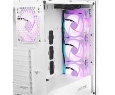 Genesis | Kompiuterio korpusas | IRID 505 ARGB | Šoninis langas | Baltas | Midi Tower | ATX