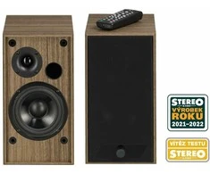 Kompiuterio kolonėlės AQ M25 multimedia - walnut