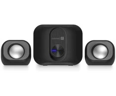 Kompiuterio kolonėlės Głośniki komputerowe Connect IT CONNECT IT Reproduktory Rumble PRO PC, 2.1, USB, 3,5mm, juoda