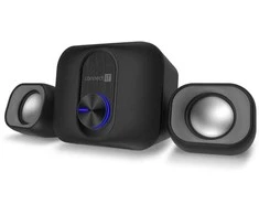 Kompiuterio kolonėlės Głośniki komputerowe Connect IT CONNECT IT Reproduktory Rumble PRO PC, 2.1, USB, 3,5mm, juoda