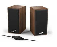 Kompiuterio kolonėlės Genius SP-HF180 wooden speakers, ruda