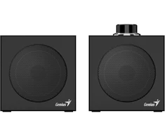 Kompiuterio kolonėlės Genius głośniki SP-HF300U, 2.0, 4W, juoda, garsumo valdymas, 100 Hz - 20 kHz