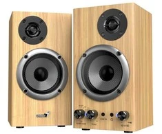 Kompiuterio kolonėlės Genius garsiakalbiai SP-HF520BT, 2.0, 20W, pušies mediena, AUX/Bluetooth 5.3