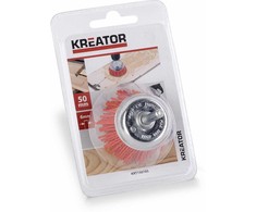 Kūginis šepetys Ø50 mm, nailoniniai šeriai Kreator