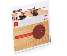 Kreator KRT230005 - 5x Sandpaper 115 mm G80