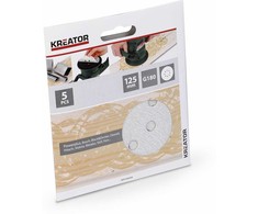 Kreator KRT230558 - 5 vnt. G180 švitrinio popieriaus, 125 mm