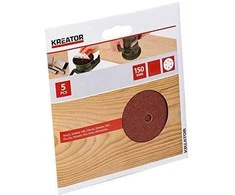 Kreator KRT231003 - 5x Sandpaper 150 mm G40