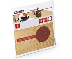 Kreator KRT231007 - 5x Sanding paper 150 mm G120
