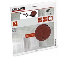 Kreator KRT232006 - 5pcs Grinding wheel 225 mm G100