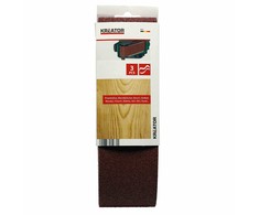 Kreator KRT242505 - 3x Abrasive belt 100 x 560 G80