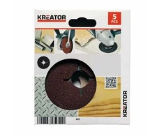 Kreator KRT250504 - 5x Grinding disc for angle grinders 125 mm G60