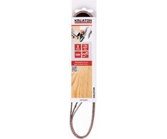 Kreator KRT260002 - 3x Abrasive belt 13 x 457mm G80
