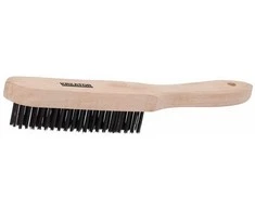 Hero Tools As Kreator KRT561004 - Handheld stainless steel wire brush 4 rows, wooden