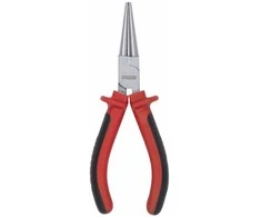 Replės apvaliais galais, guminė rankena 150mm KRT605102 KREATOR