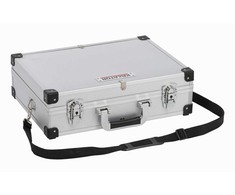 Kreator KRT640101S - Aliuminio case 420x300x125mm sidabrinis