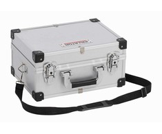 Kreator KRT640106S - Aliuminio case 320x230x160mm sidabrinis