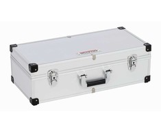 ALU CASE 80CD 560x265x173mm Sidabrinis Kreator
