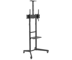 Laikiklis Fellowes „Brateck“ mobilus stovas T1040T televizoriui, 37–70 colių, 50 kg, 2 lentynos