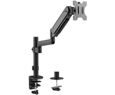 Fellowes „Brateck Monitorius“ laikiklis LDT48-C012, vienos svirties, ant strypo laikiklio, su dujine amortizatoriumi