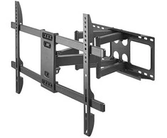 Fellowes „Brateck“ ištraukiamas laikiklis LPA69-466 televizoriui, 37–80 colių, 60 kg, reguliuojamas, tvirtas sieninis laikiklis