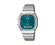 Laikrodis Casio Collection Vintage CASIO VINTAGE SQUARE LADY - TEAL AQ-240E-3AEF