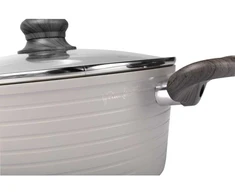 Lamart LT1268 Puodas su dangčiu STRIPE, 24 cm