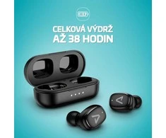 Lamax Dots3 Play Ausinės Belaidės į ausis įkišamos Calls/Music USB Type-C Bluetooth Juodas