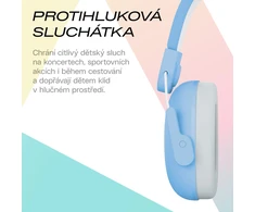 LAMAX KidMuffs1 Mėlyna - ochranná dětská sluchátka