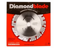 Laser Cut lazerinis Cut L001220 - Segmented Diamond Blade 350 x 25.4 x 12 mm LSS