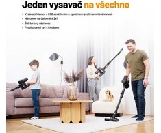 Dulkių siurblys Lauben Lauben Stick Vacuum 2in1 Pet Plus 400BC