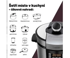 Daugiafunkcis puodas Lauben Multi Cooker 18SB Czech Edition