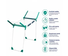 Leifheit 81697 Pegasus RockSolid Clothes Drying Rack