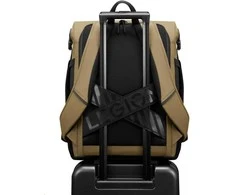 Lenovo GX41U39298 laptop case 40.6 cm (16") Backpack Juodas, Geltona