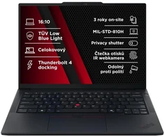 Nešiojamas kompiuteris LENOVO NTB ThinkPad E14 G7 – Ultra5 225U, 14" WUXGA, 16GB, 512SSD, FHD+IR kamera, W11H