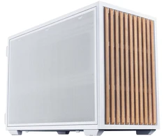 Lian Li B4-mATX Wood „Mini Tower“ Balta, Medis