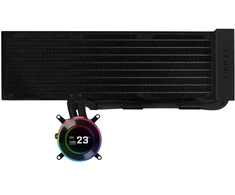 Lian Li HYDROSHIFT II LCD-C 360CL ARGB All-in-One Liquid Cooler – juodos spalvos