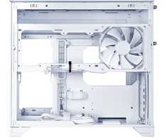 Lian Li O11 Vision-M kompiuterio korpusas, Micro-ATX, grūdintas stiklas – Baltas