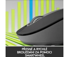 Belaidė pelė Logitech Signature M650 L Left, grafito spalvos